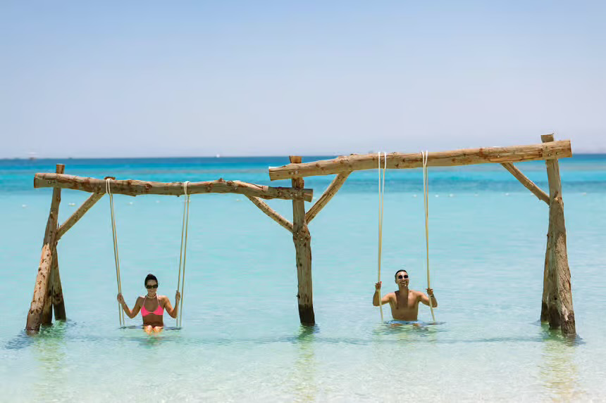 Hurghada Hula Hula Island Speedboat & Snorkeling