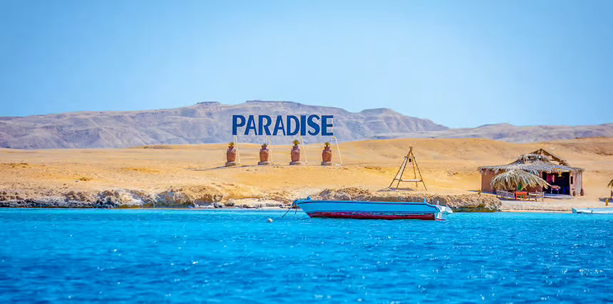 Hurghada Paradise Island Snorkeling Cruise & Lunch
