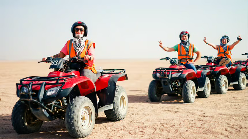 Quad Biking Camel Ride Bedouin Dinner Sharm El Sheikh